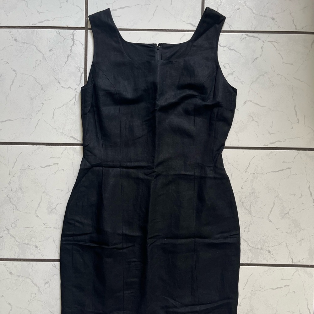 Vintage Nordstrom BP linen mini dress